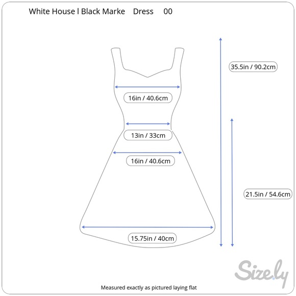 Beautiful WHBM Dress - Picture 6 of 6